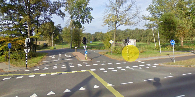 Location of the Glanerbrug meteorite memorial